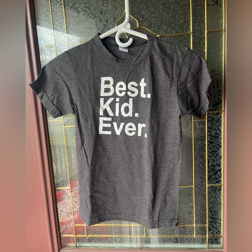 Best. Kid. Ever. Short Sleeve Tee - Dark Gray